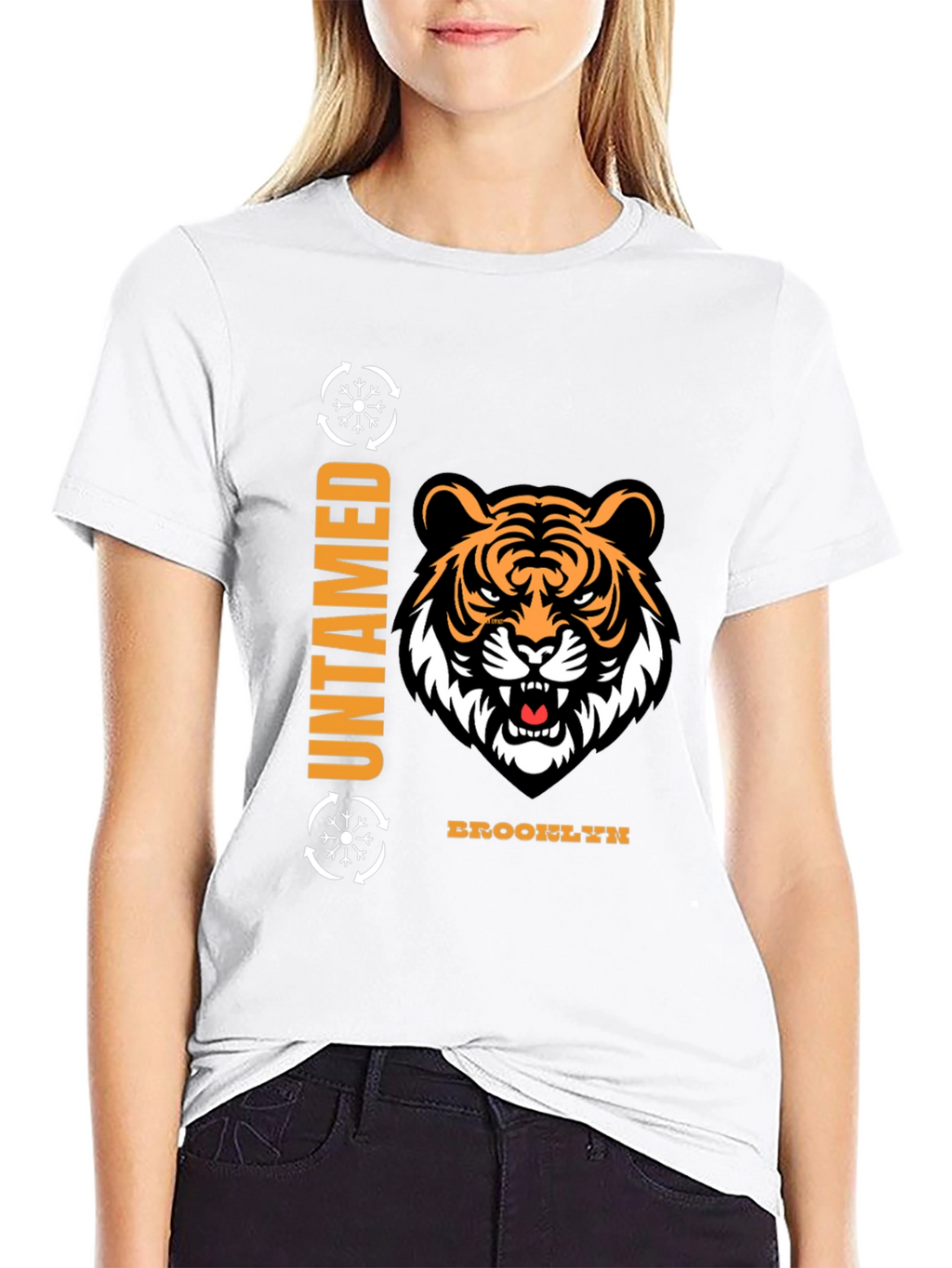 Untamed Brooklyn Tiger Graphic T-Shirt