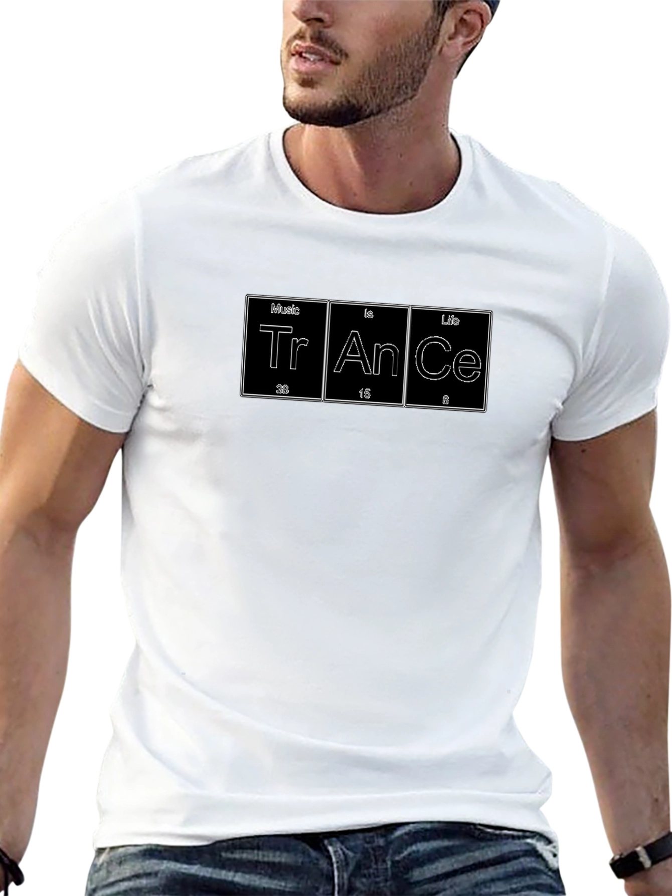 Trance Music Periodic Table T-Shirt - Black