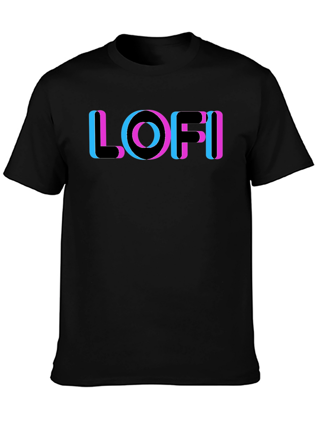 LOFI Glitch Tee - Retro Aesthetic Style