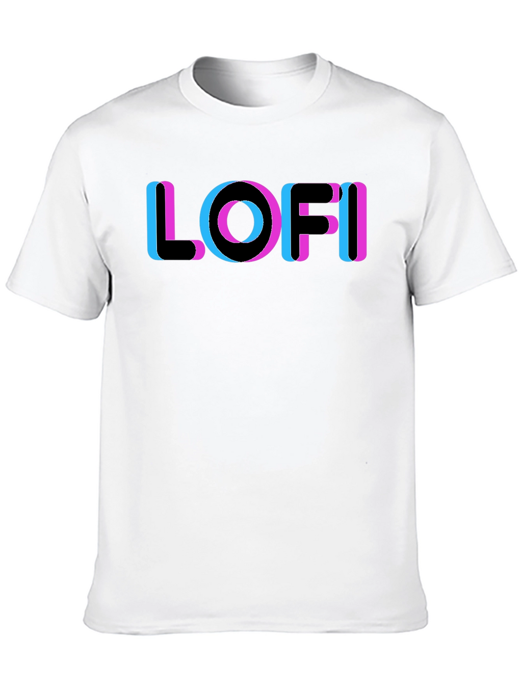 LOFI Glitch Tee - Retro Aesthetic Style