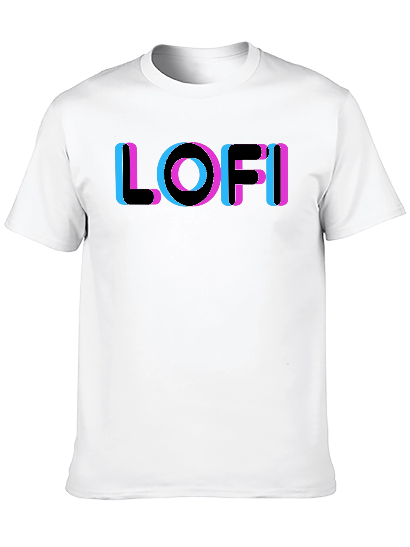 LOFI Glitch Tee - Retro Aesthetic Style