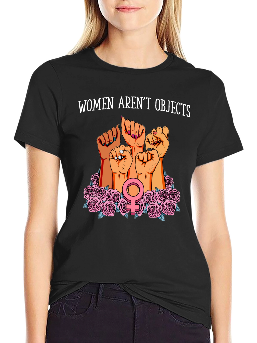 Feminist Empowerment T-Shirt - Women Arent Objects