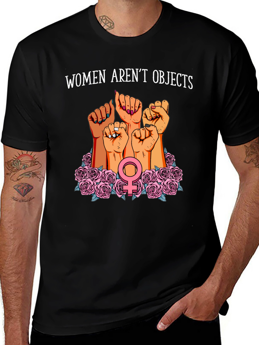 Feminist Empowerment T-Shirt - Women Arent Objects