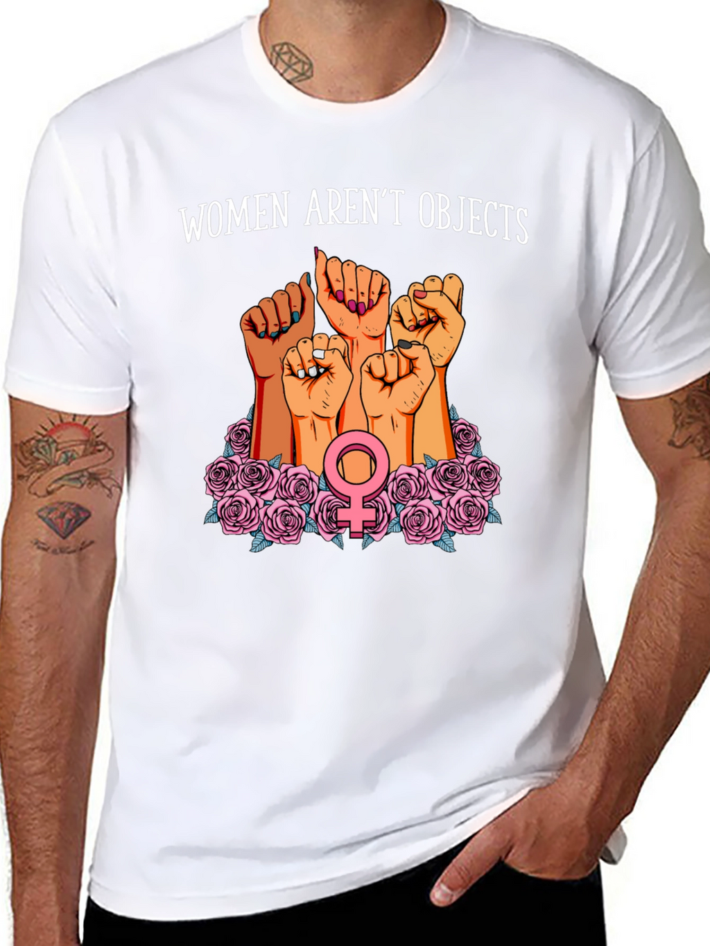 Feminist Empowerment T-Shirt - Women Arent Objects