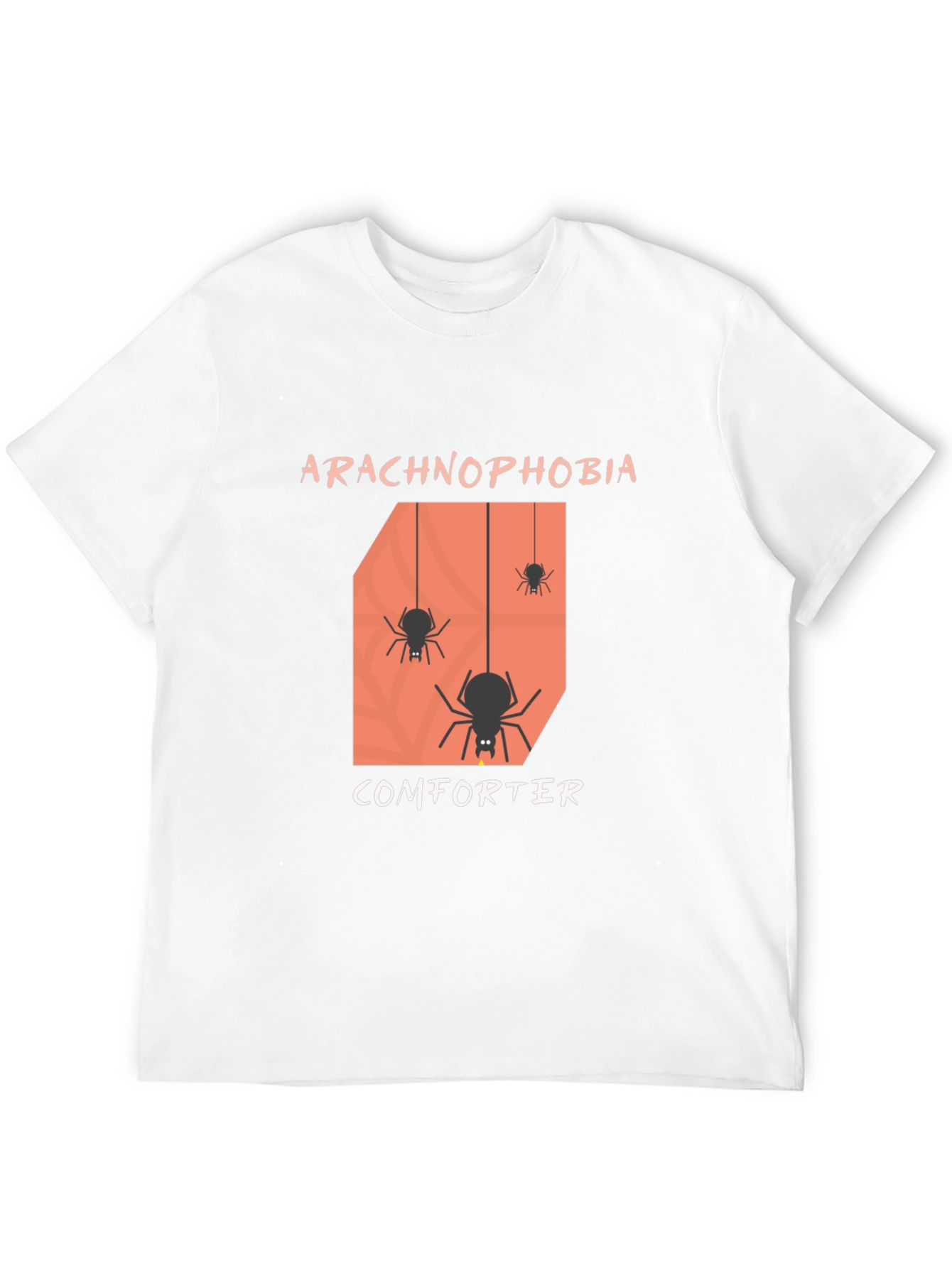 Arachnophobia Comforter T-Shirt - Funny Spider Tee