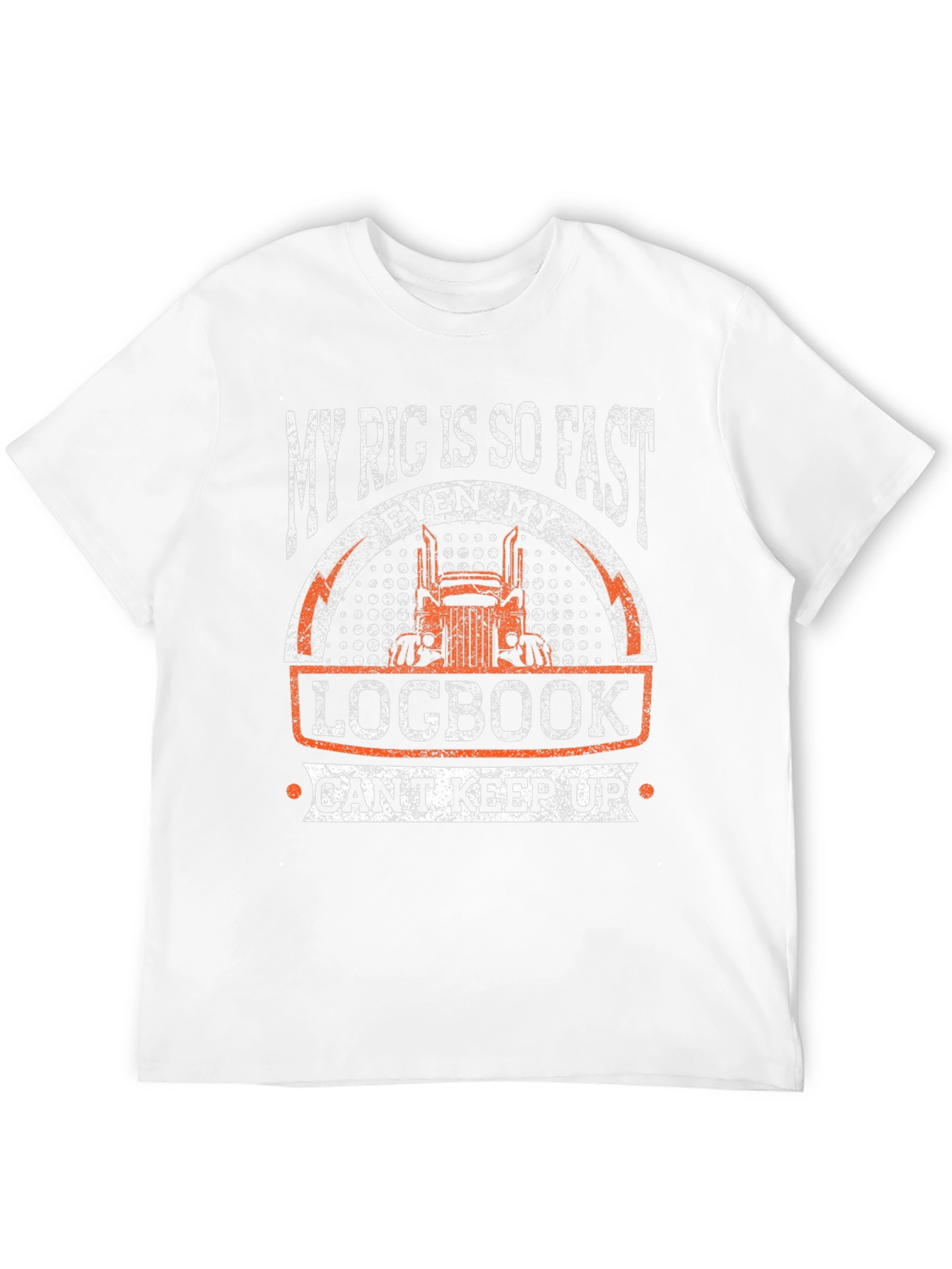 My Rig is So Fast Trucker T-Shirt