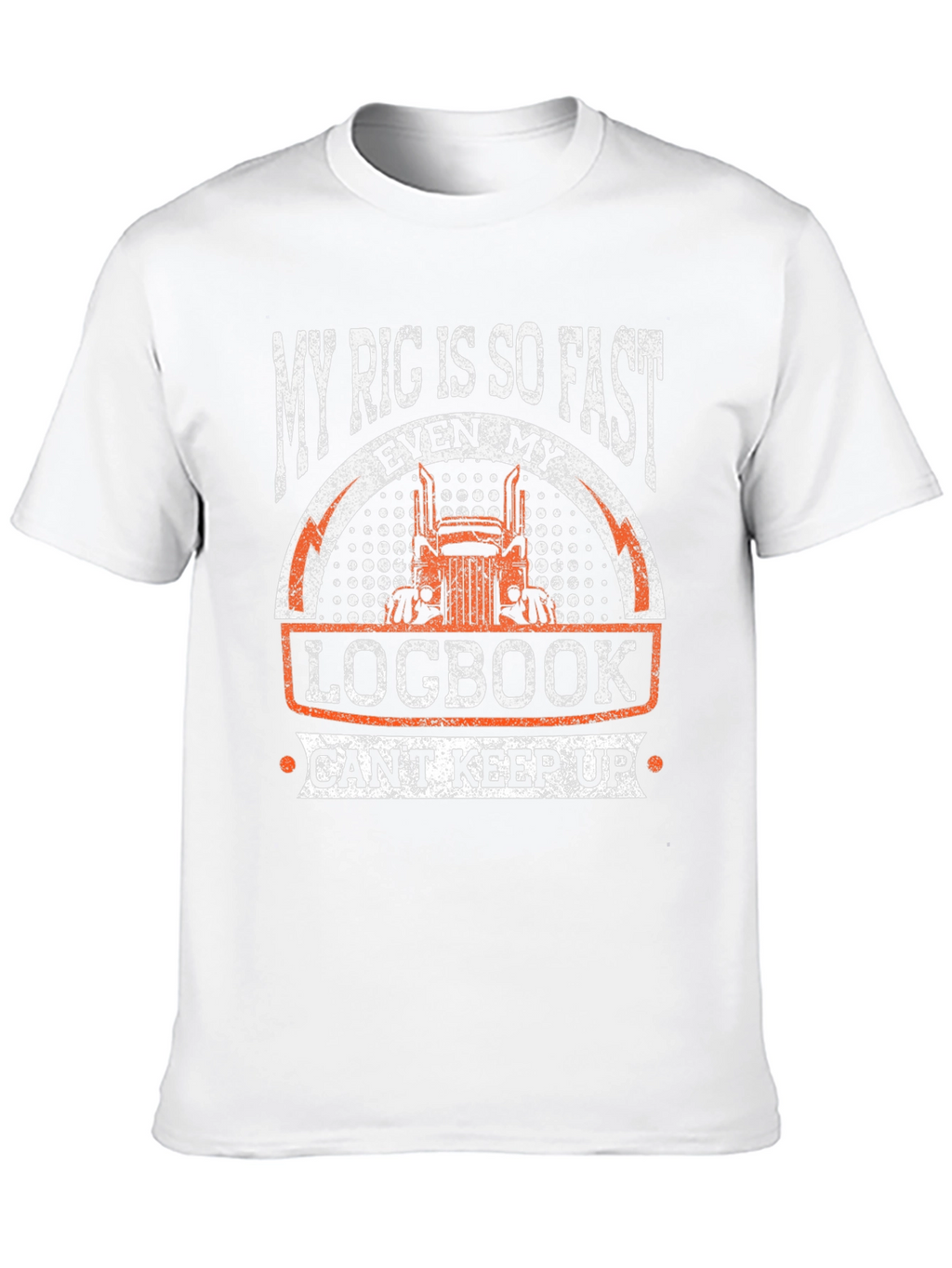 My Rig is So Fast Trucker T-Shirt