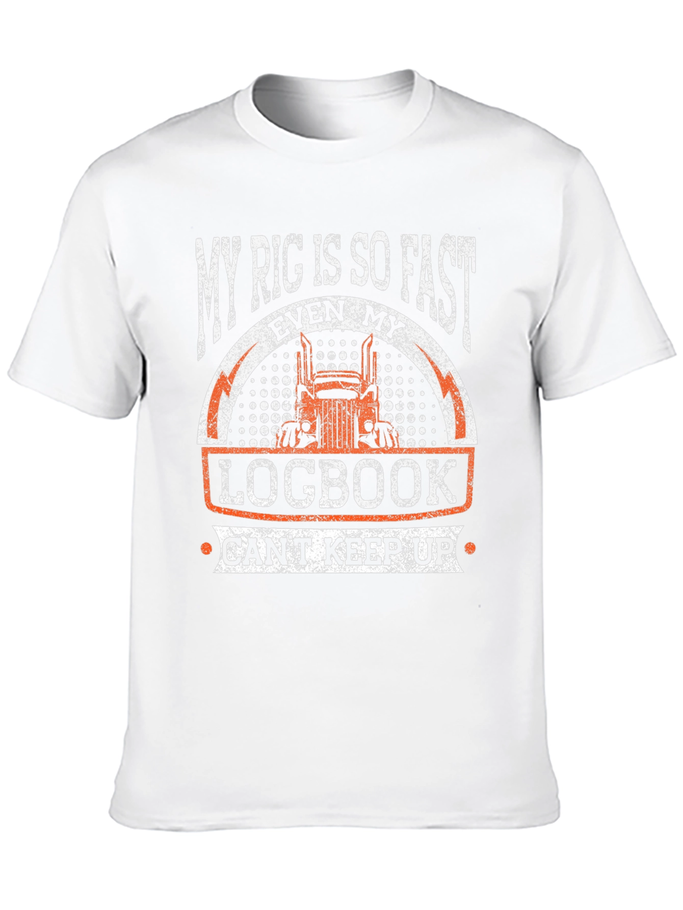 My Rig is So Fast Trucker T-Shirt