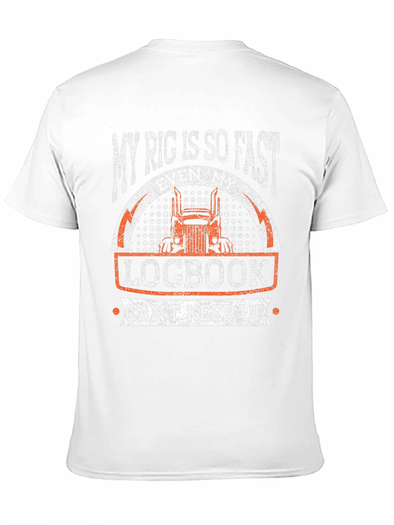 My Rig is So Fast Trucker T-Shirt