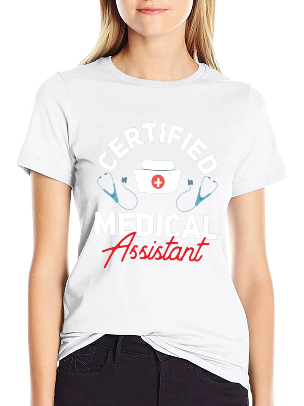 Certified Medical Assistant T-Shirt - Black