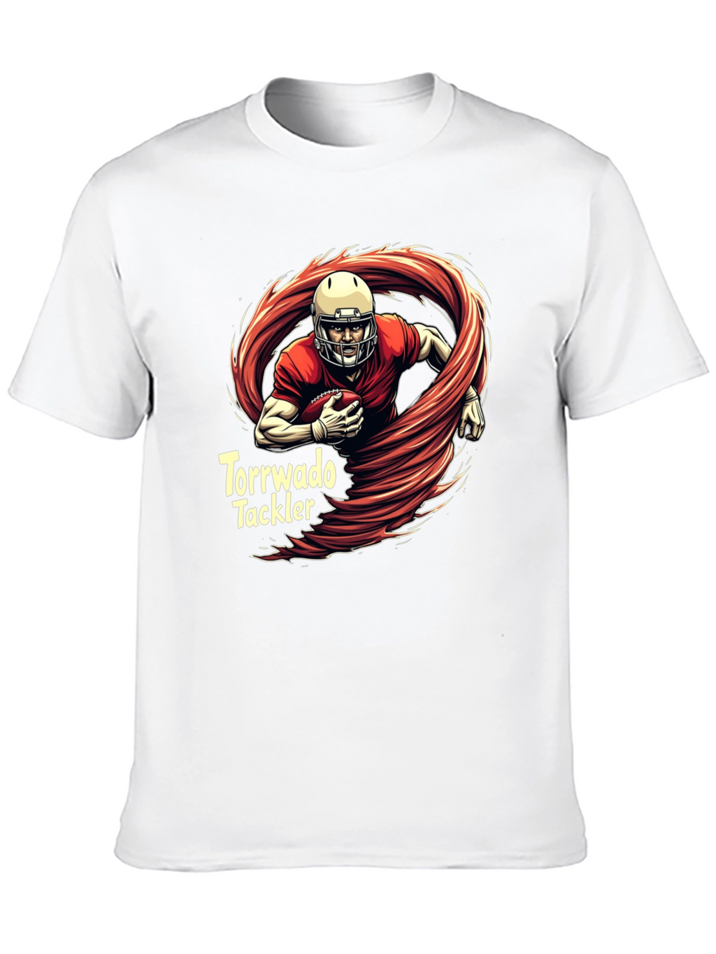 Tornado Tackler Football T-Shirt