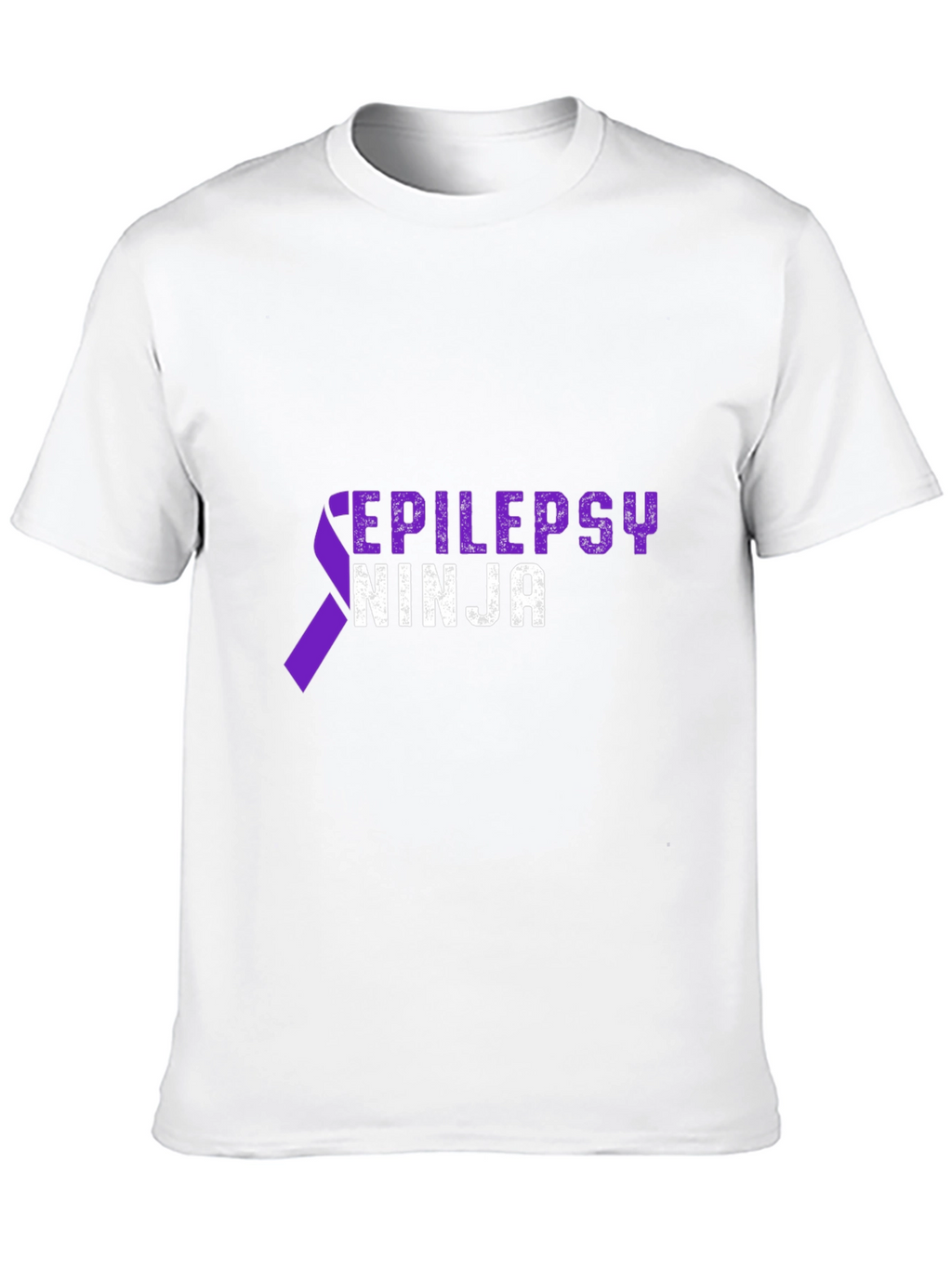 Epilepsy Ninja Awareness T-Shirt - Black
