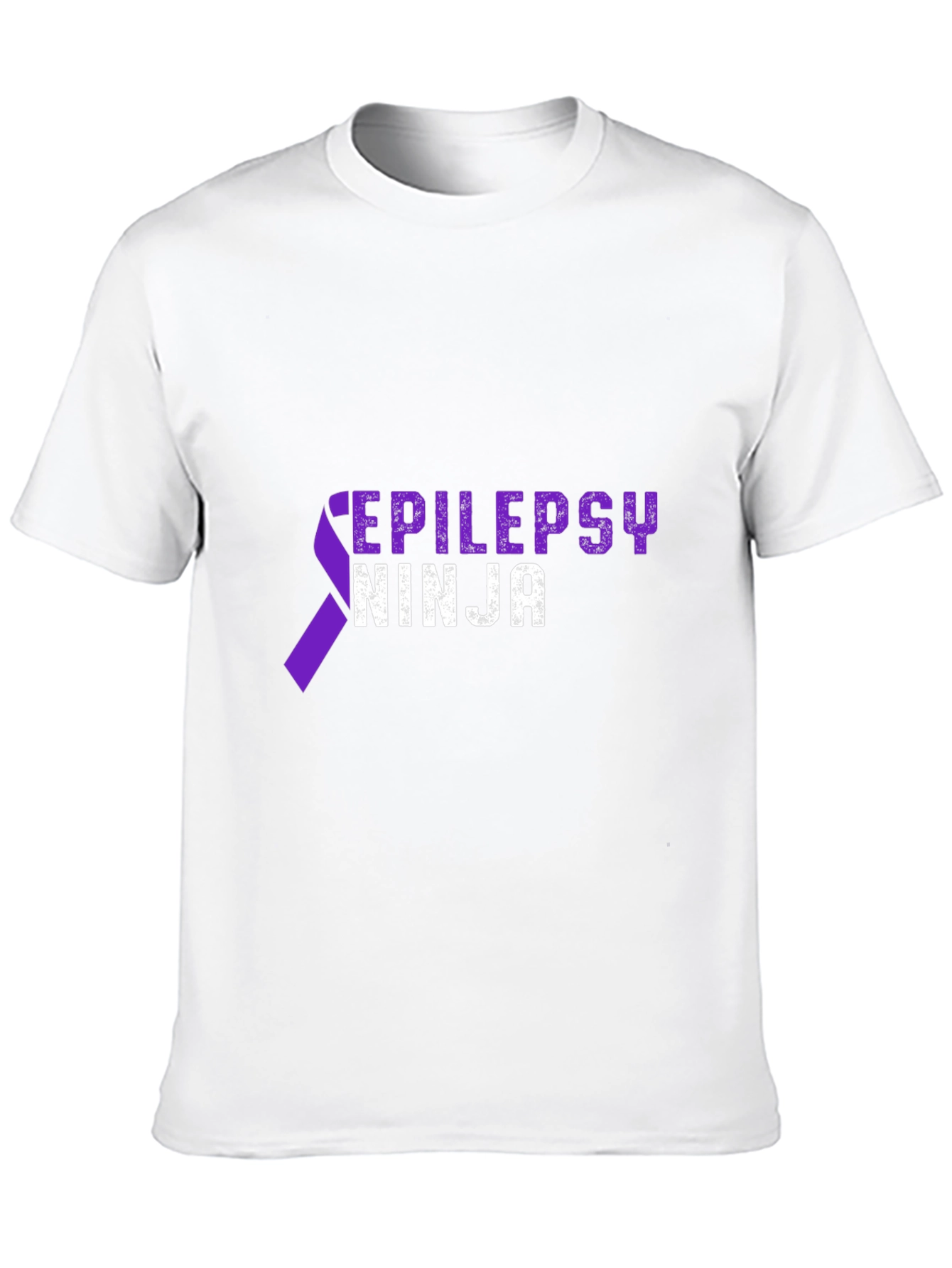 Epilepsy Ninja Awareness T-Shirt - Black