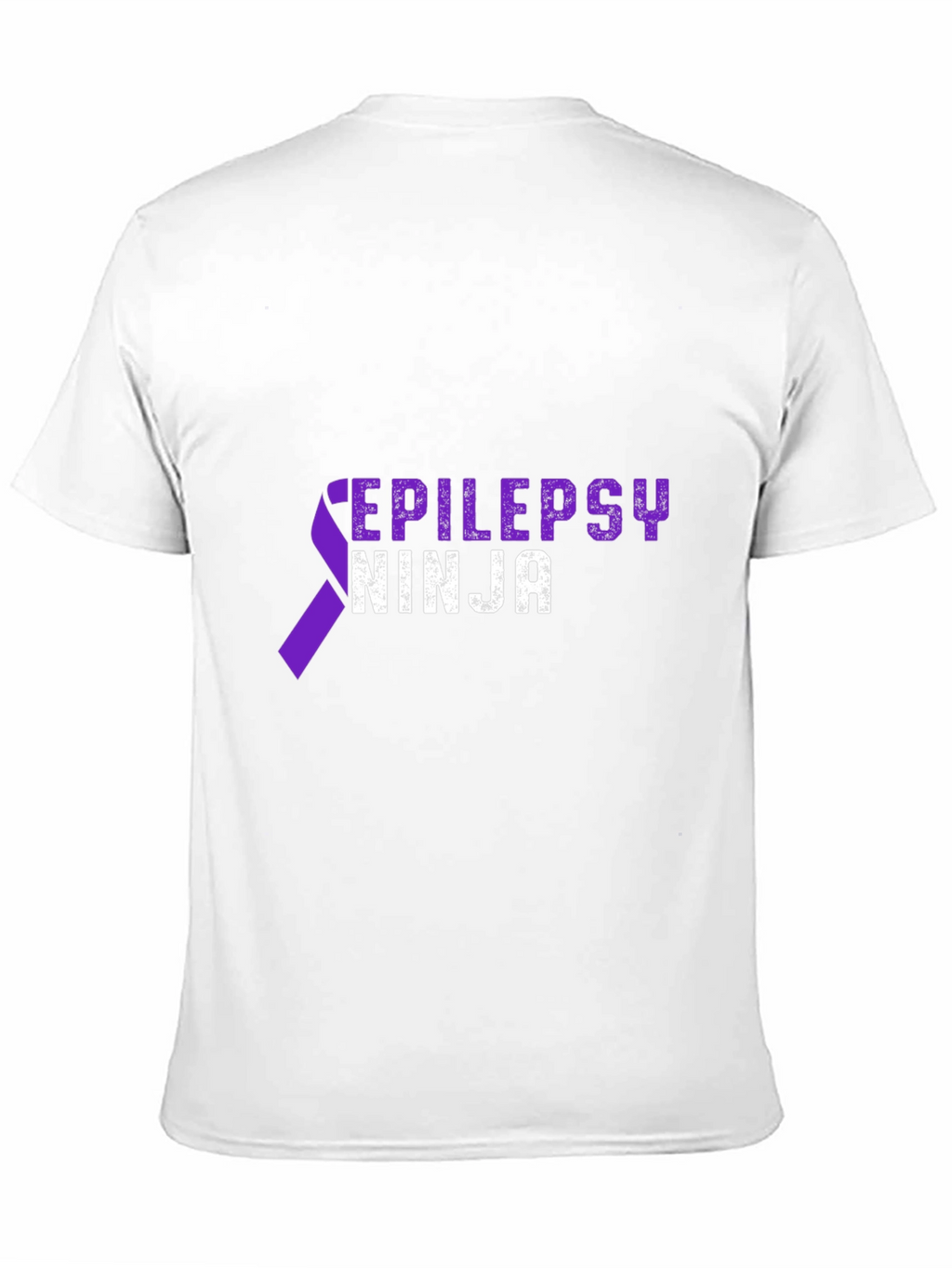 Epilepsy Ninja Awareness T-Shirt - Black