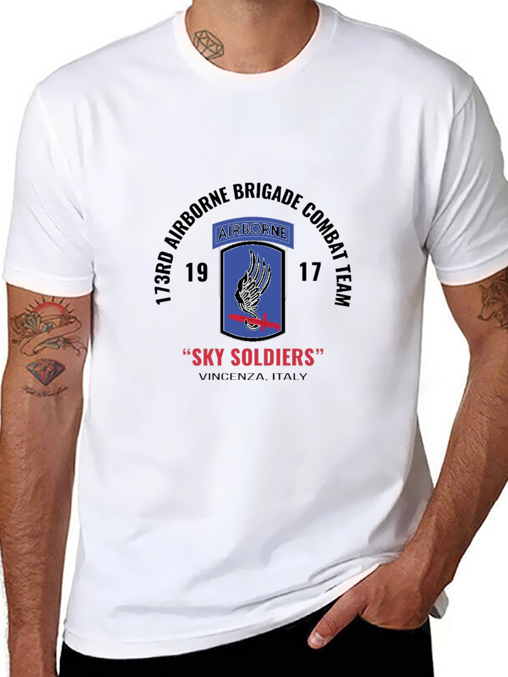 173rd Airborne Brigade Combat Team T-Shirt
