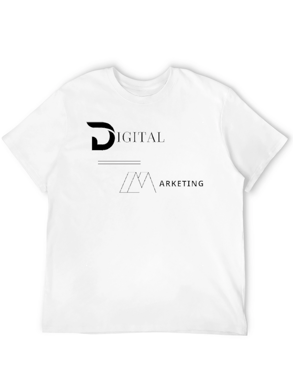 Digital Marketing Black Tee