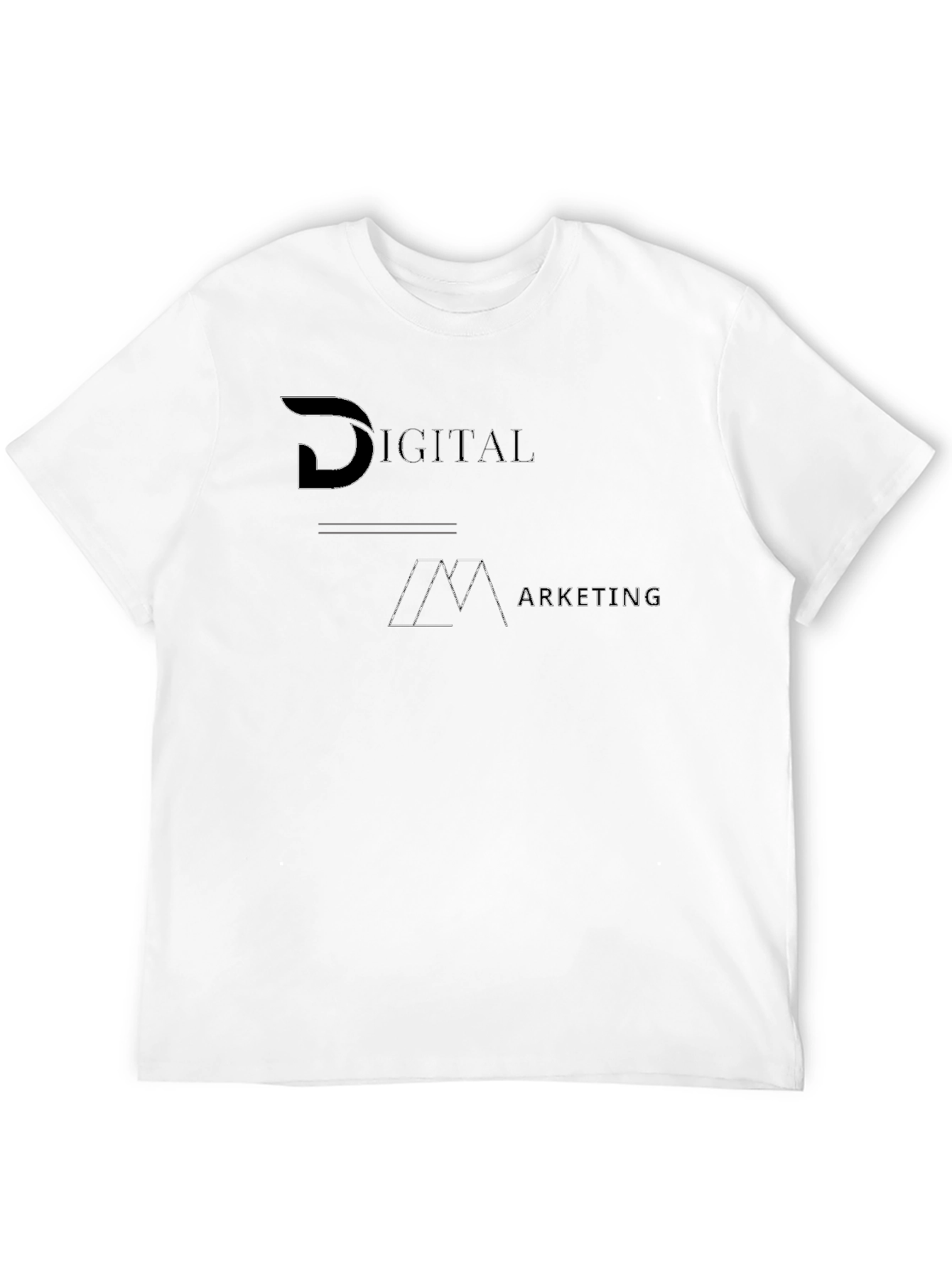 Digital Marketing Black Tee