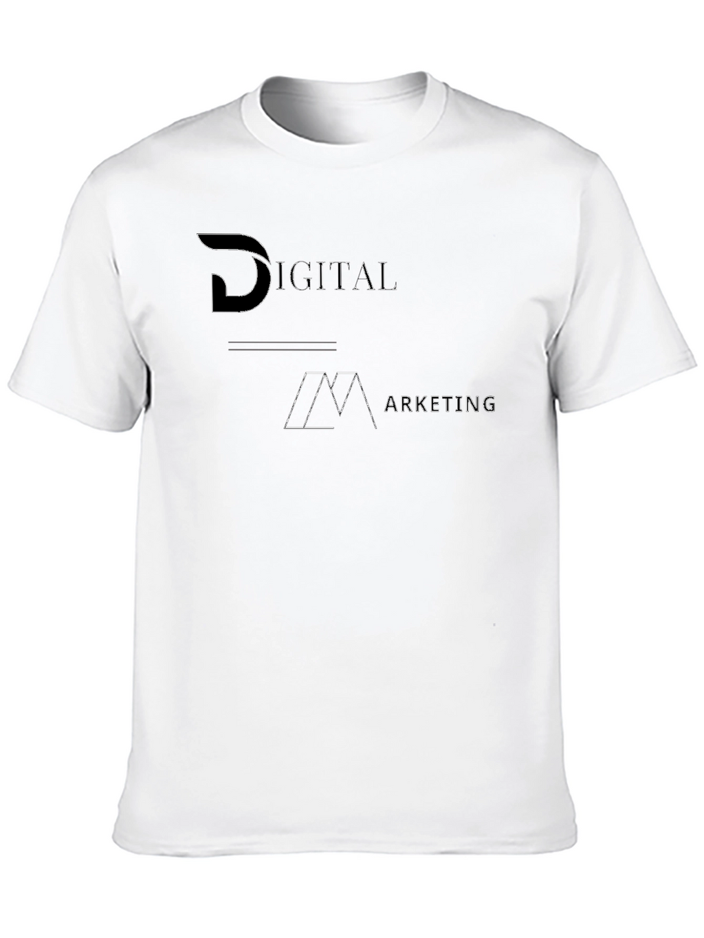 Digital Marketing Black Tee