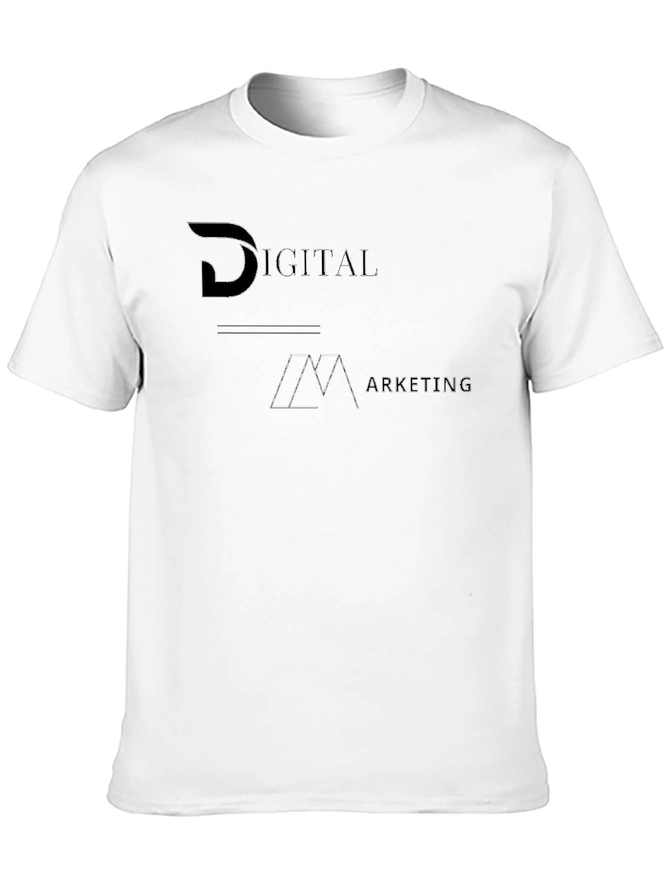 Digital Marketing Black Tee