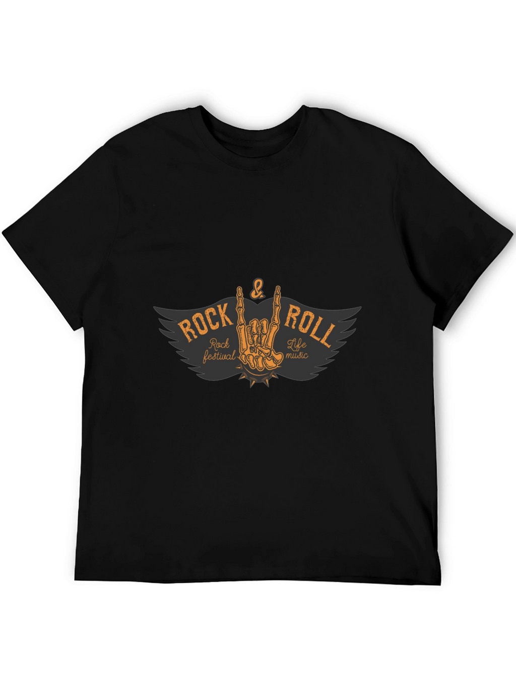 Rock & Roll Music Festival Graphic T-Shirt