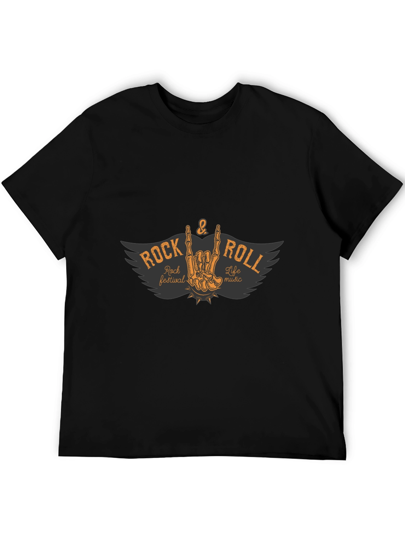Rock & Roll Music Festival Graphic T-Shirt