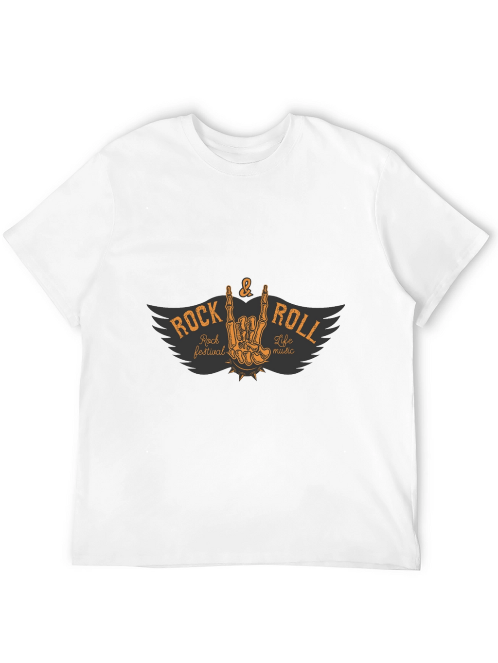 Rock & Roll Music Festival Graphic T-Shirt
