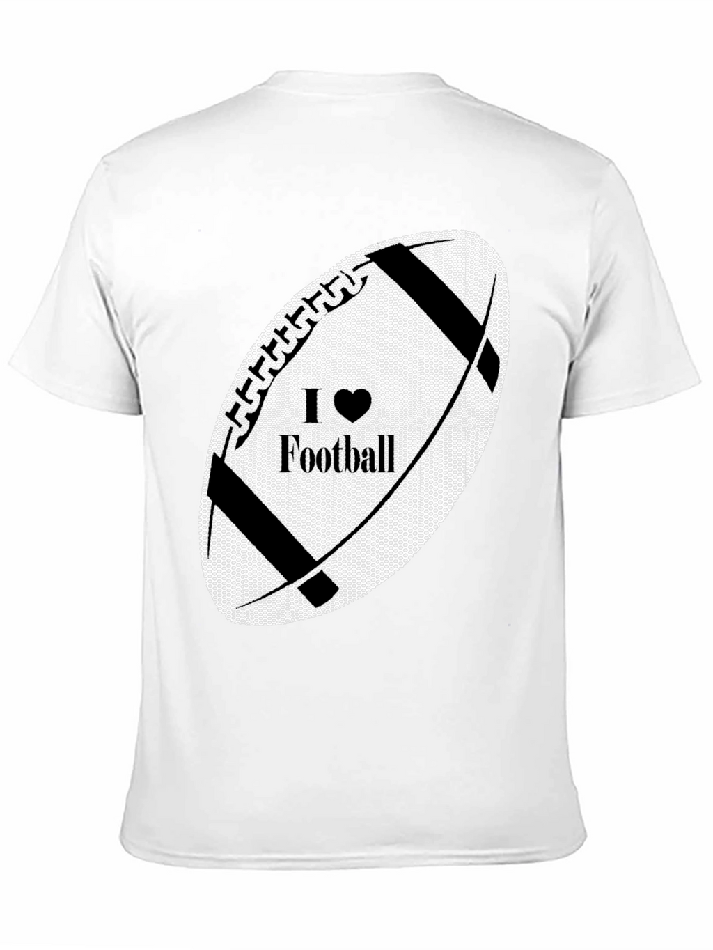 I Love Football Graphic Tee