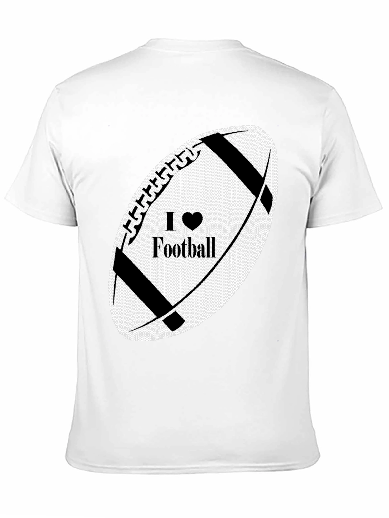 I Love Football Graphic Tee