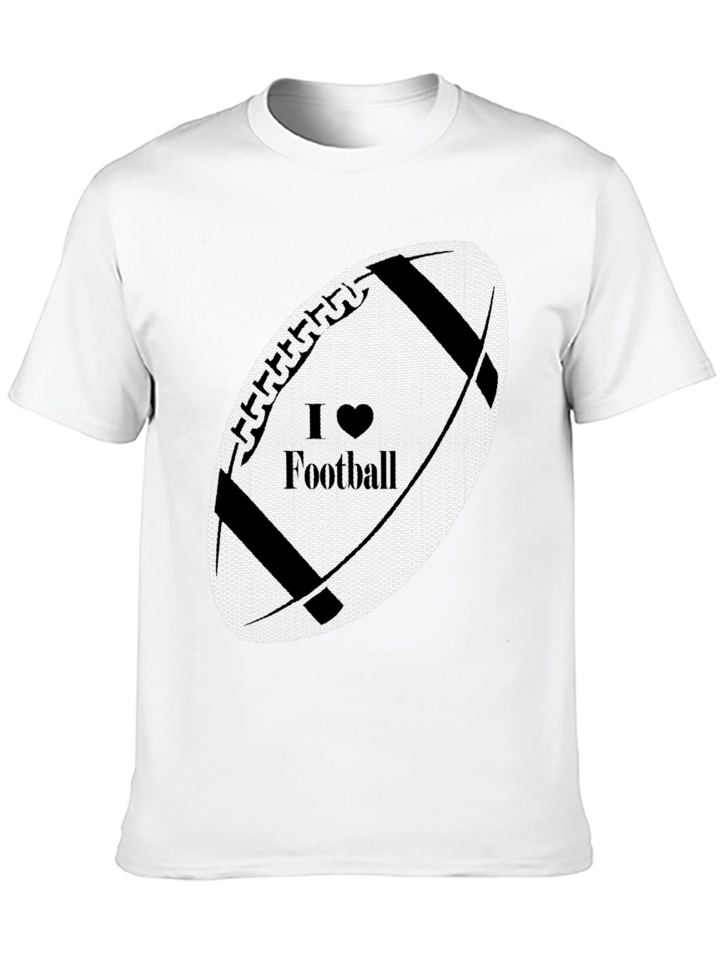I Love Football Graphic Tee
