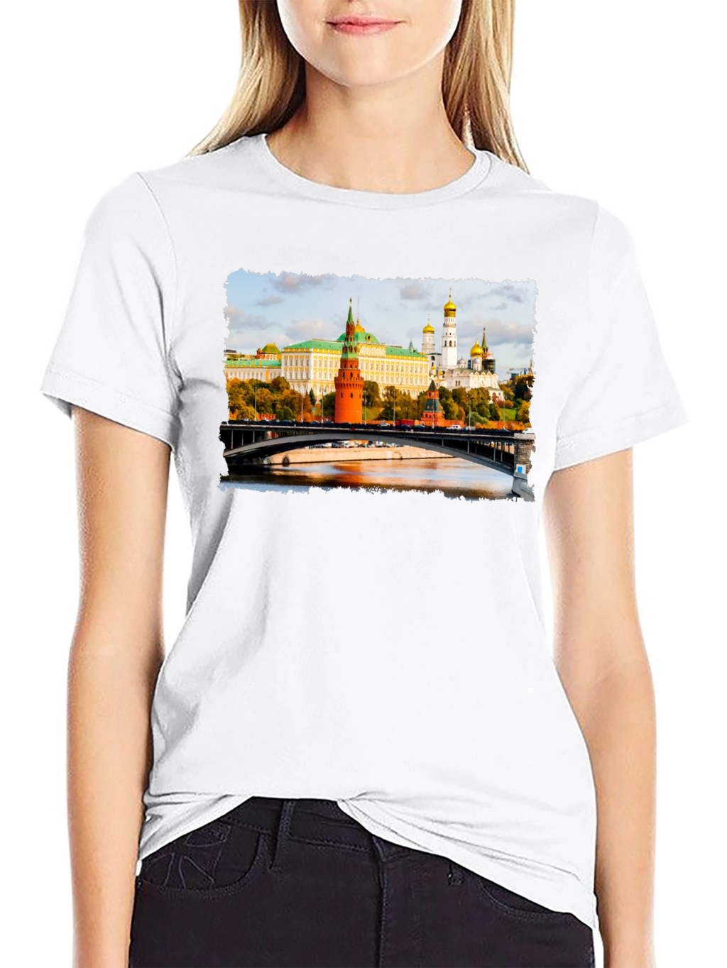 Moscow Kremlin Graphic T-Shirt