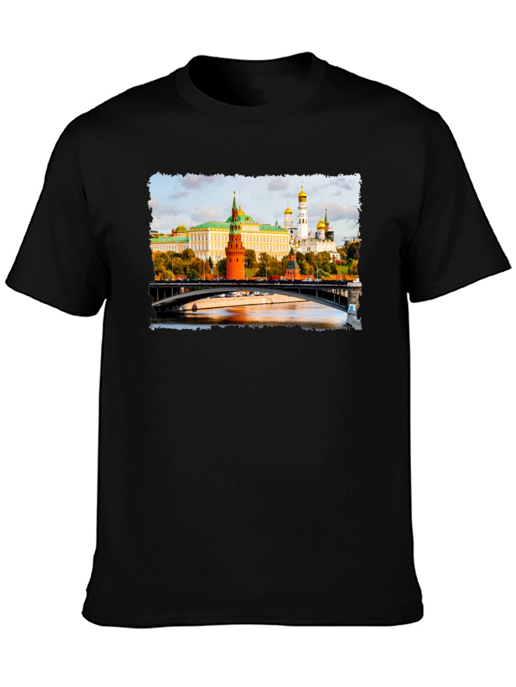 Moscow Kremlin Graphic T-Shirt