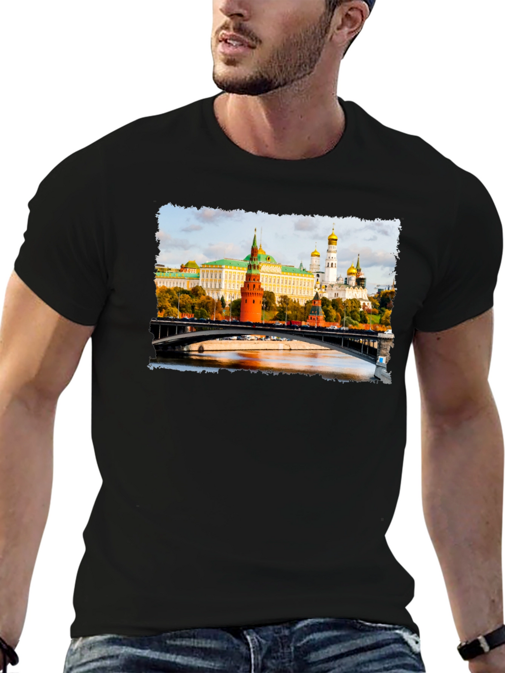 Moscow Kremlin Graphic T-Shirt