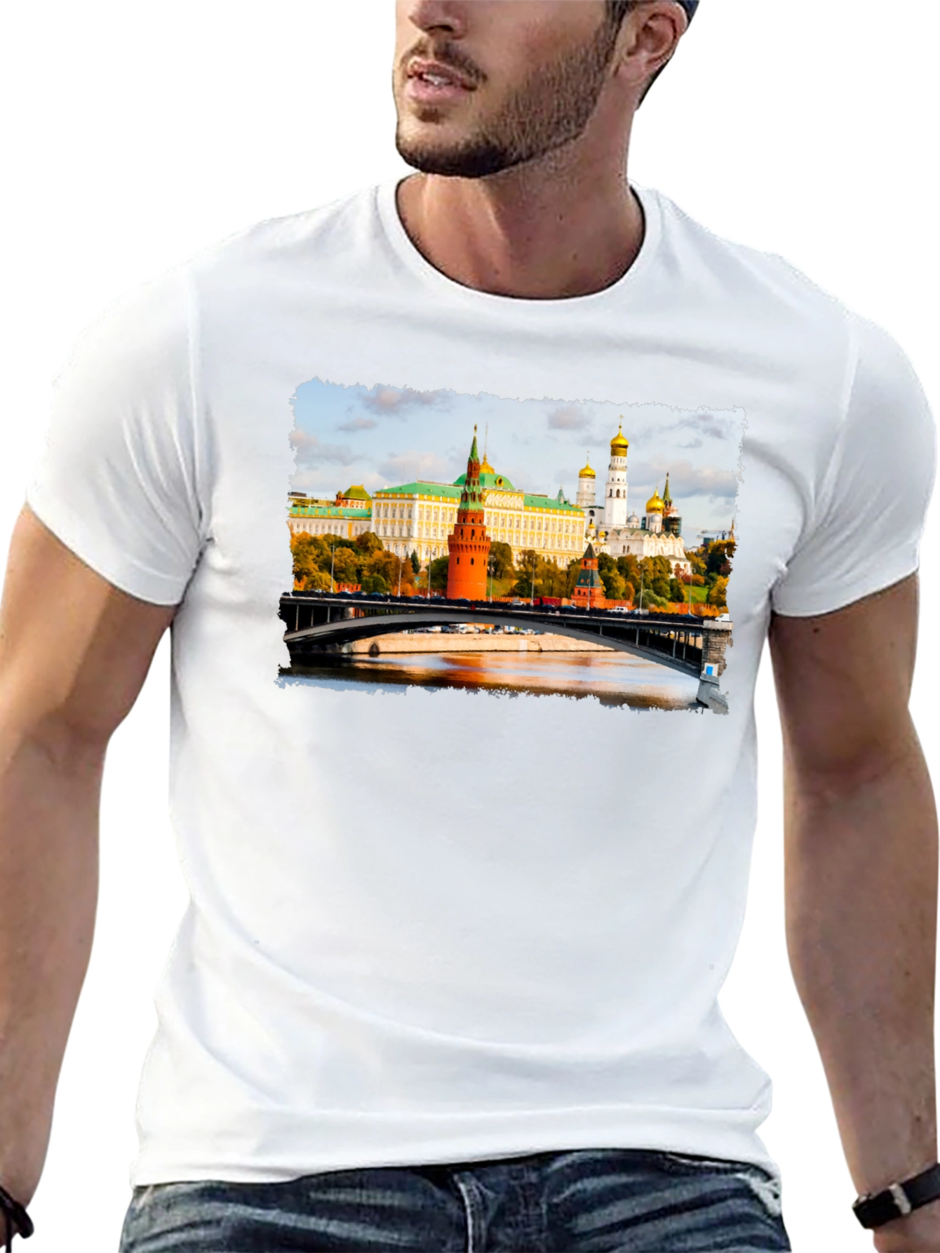 Moscow Kremlin Graphic T-Shirt
