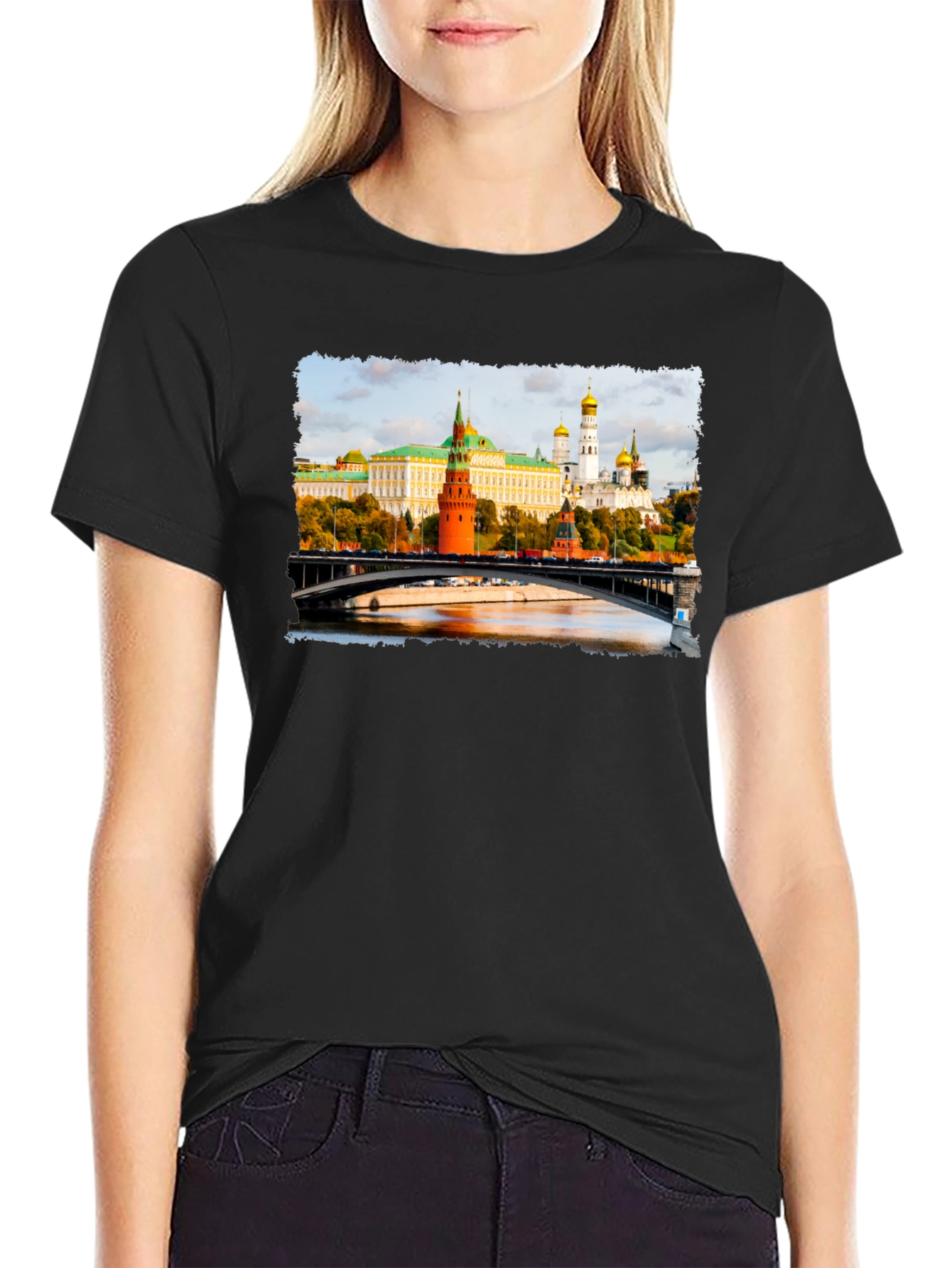 Moscow Kremlin Graphic T-Shirt