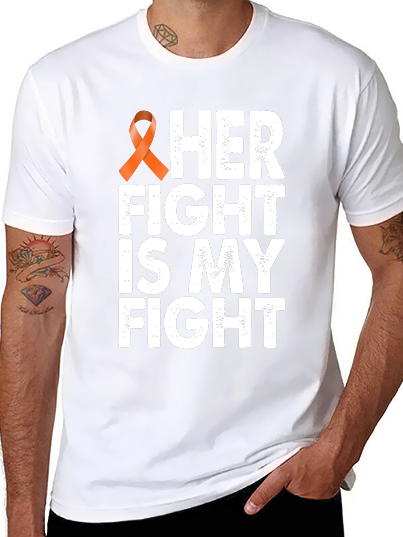 Her Fight Is My Fight Awareness T-Shirt