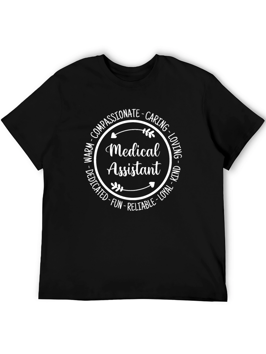 Medical Assistant Circle Graphic T-Shirt