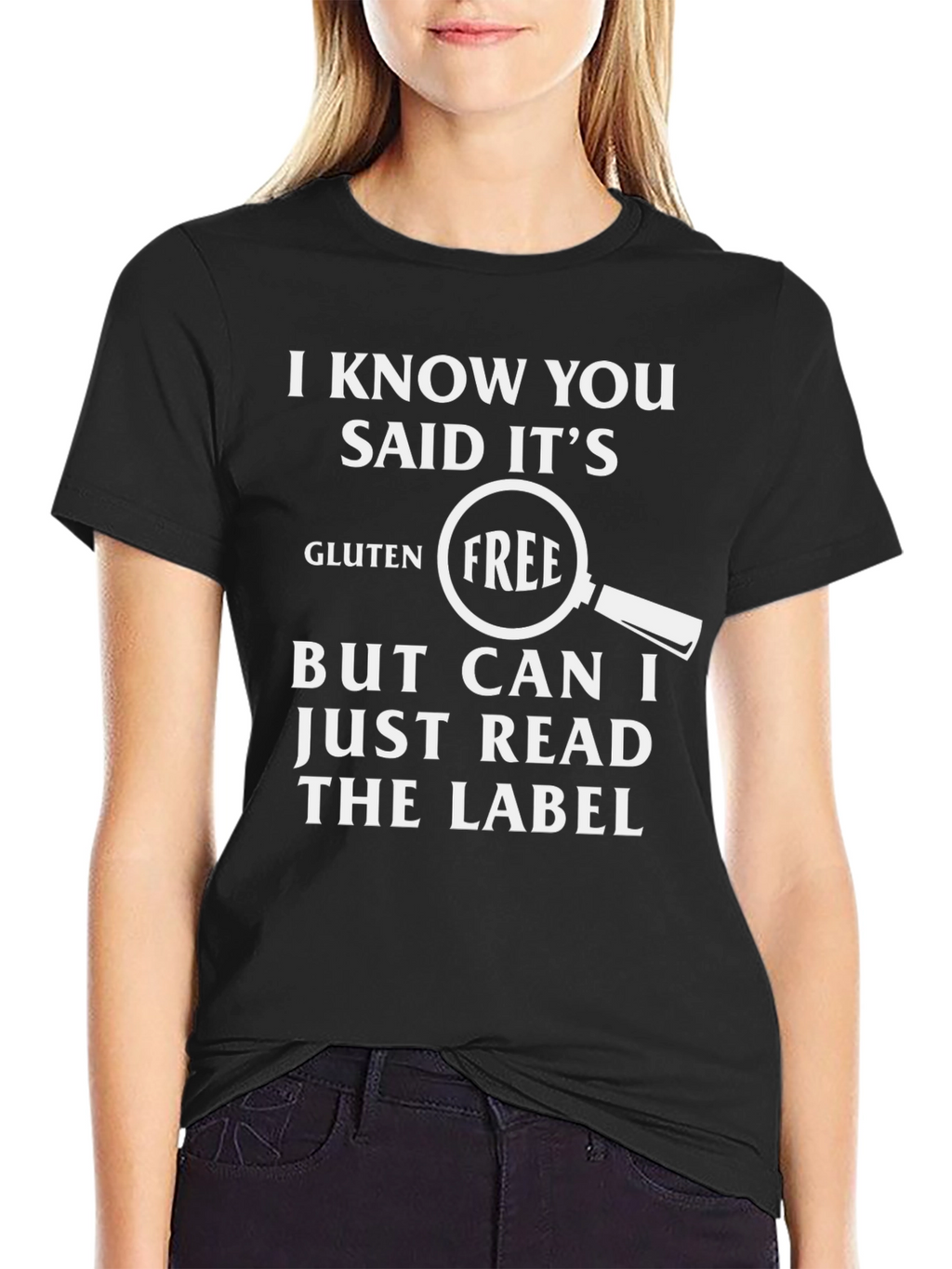 Gluten Free Funny T-Shirt - Read The Label