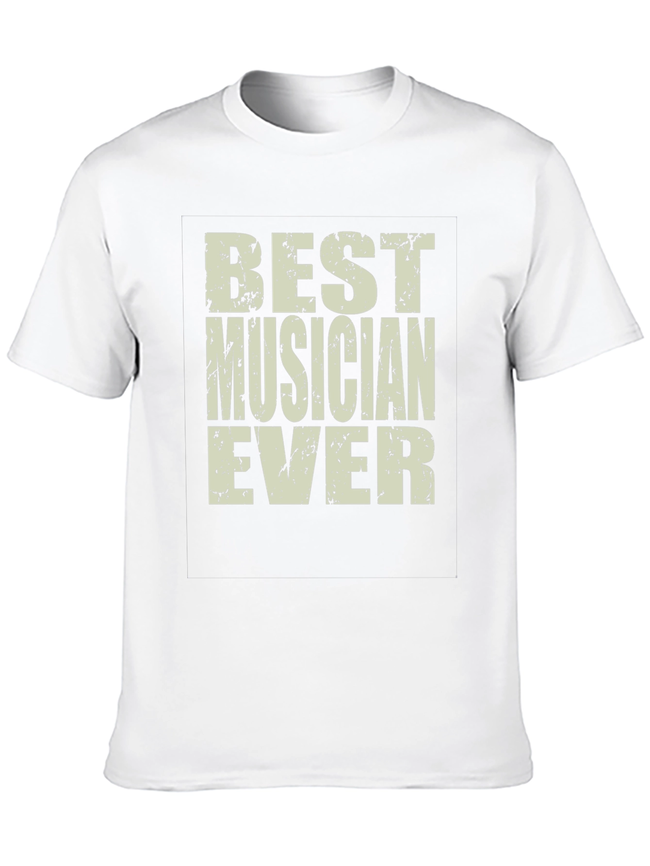Best Musician Ever Graphic Tee - Unisex Crew Neck T-Shirt