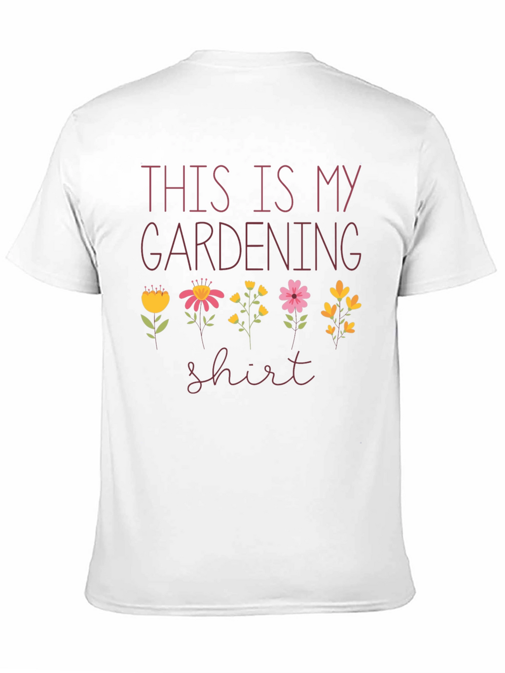 Gardening Shirt - Floral Design