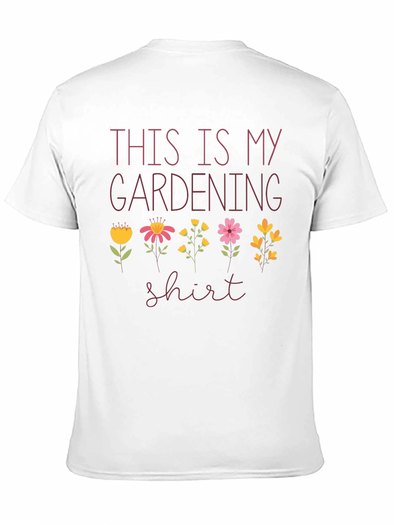 Gardening Shirt - Floral Design