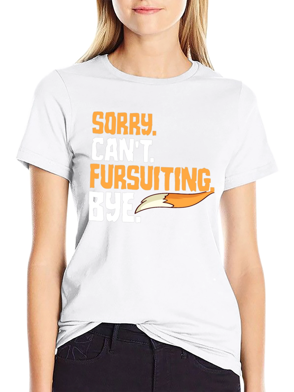 Fursuiting Graphic T-Shirt - Sorry Cant Bye