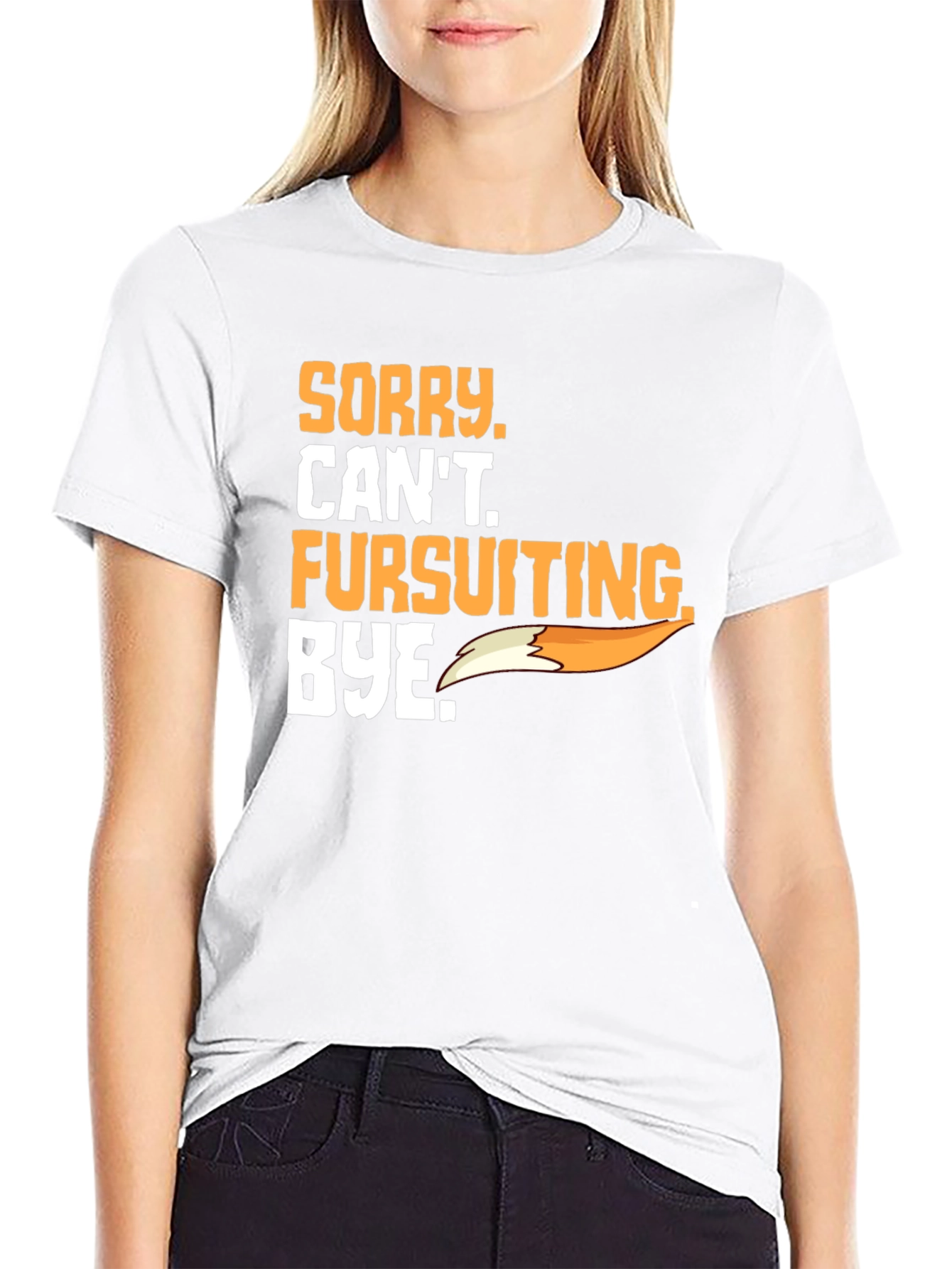 Fursuiting Graphic T-Shirt - Sorry Cant Bye