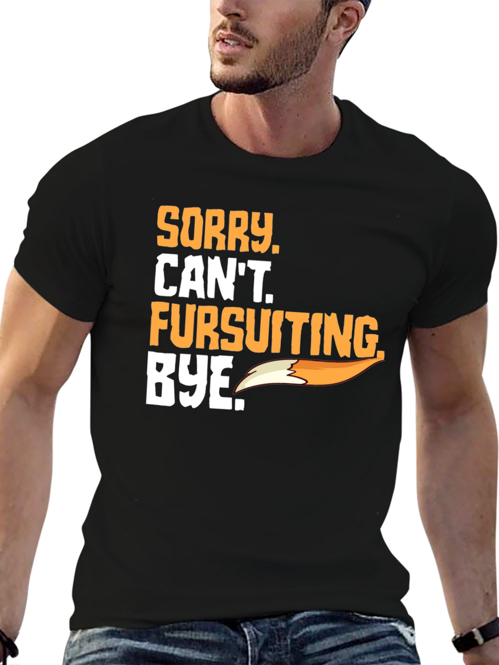 Fursuiting Graphic T-Shirt - Sorry Cant Bye