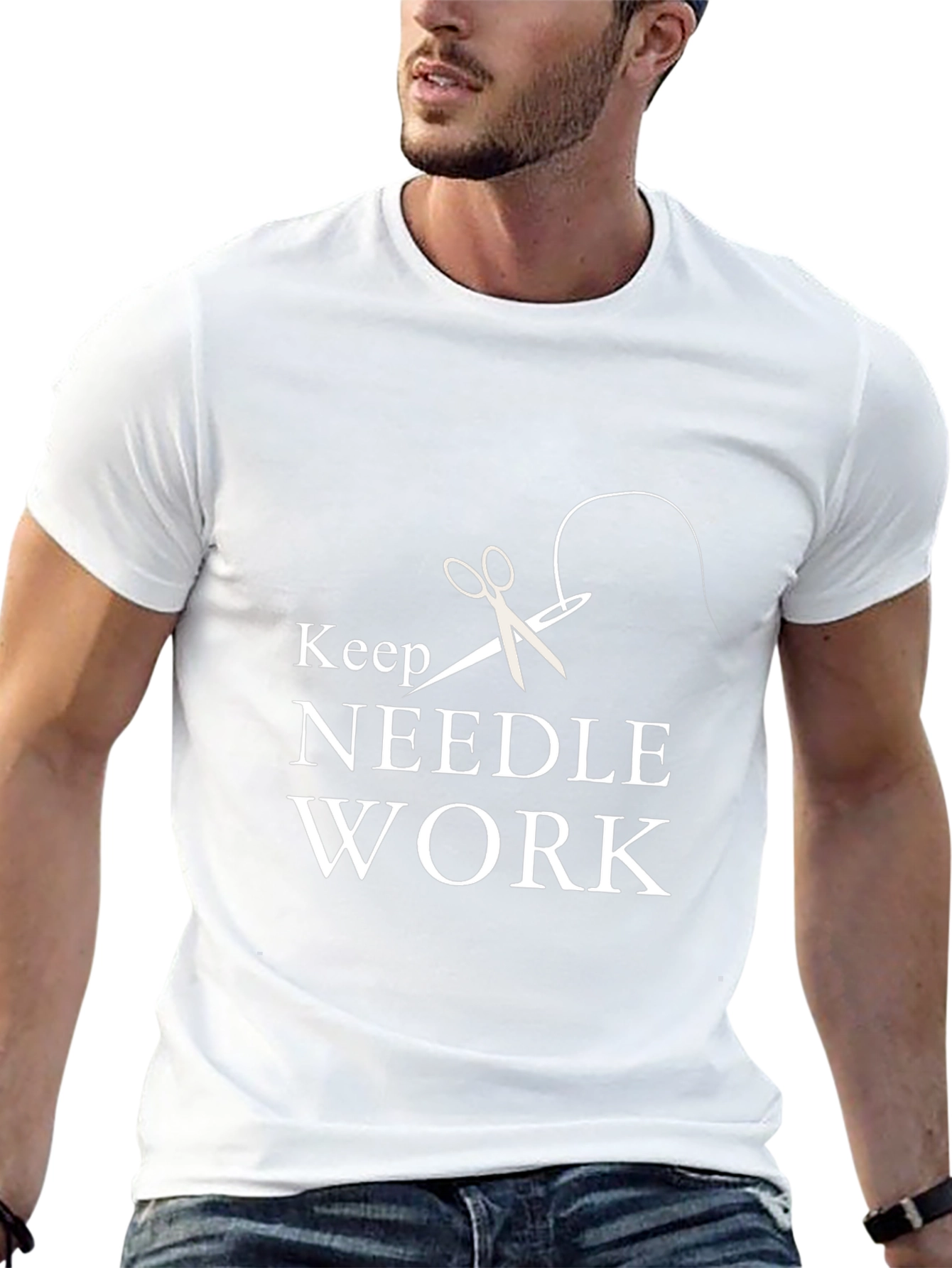 Keep Needle Work T-Shirt