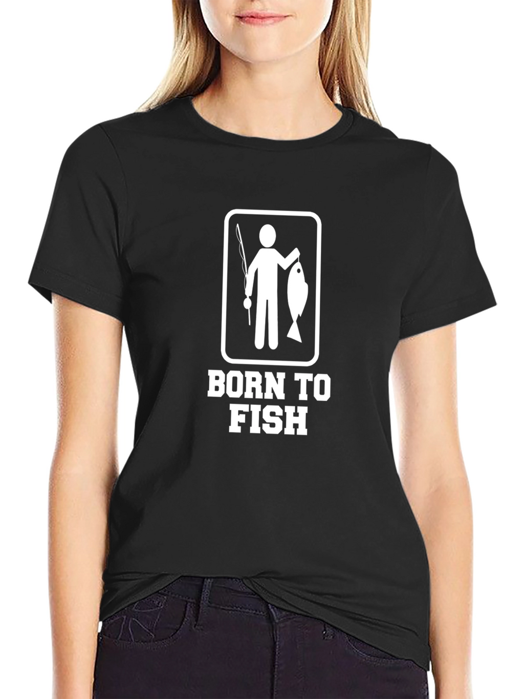Born to Fish Graphic T-Shirt