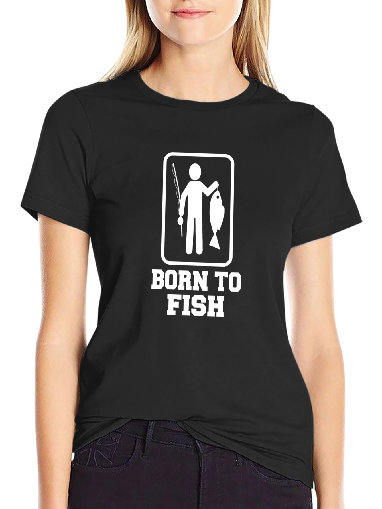 Born to Fish Graphic T-Shirt