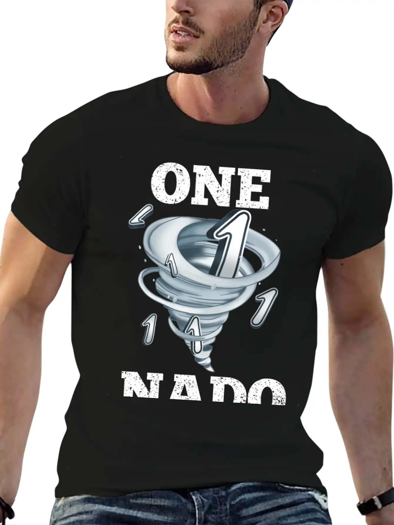 1 Birthday Tornado Classic Cotton Tee – Unisex Comfort For Any Season