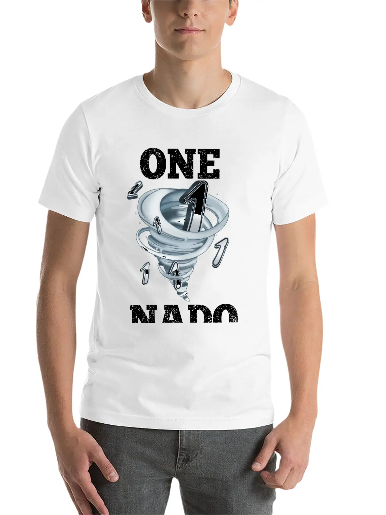 1 Birthday Tornado Classic Cotton Tee – Unisex Comfort For Any Season