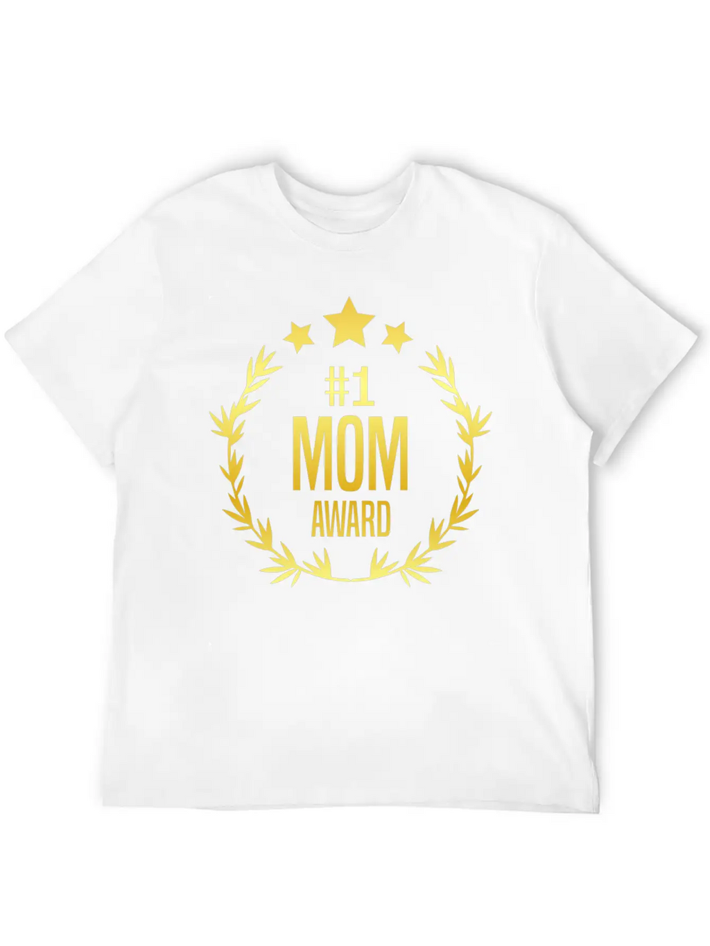 #1 Mom Award For Mother's Day Stylish Everyday T-Shirt – Unisex Basic Cotton Tee