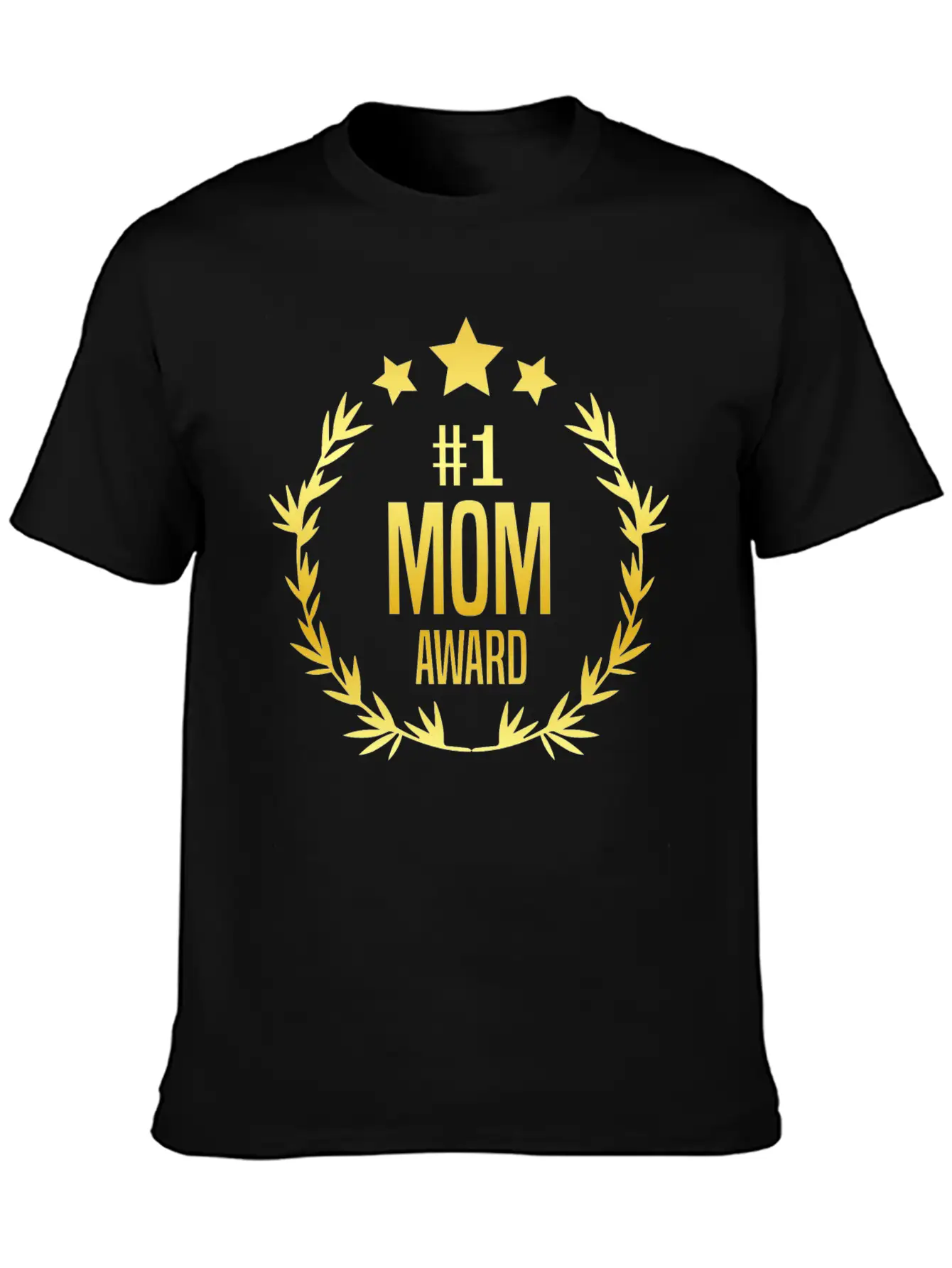 #1 Mom Award For Mother's Day Stylish Everyday T-Shirt – Unisex Basic Cotton Tee